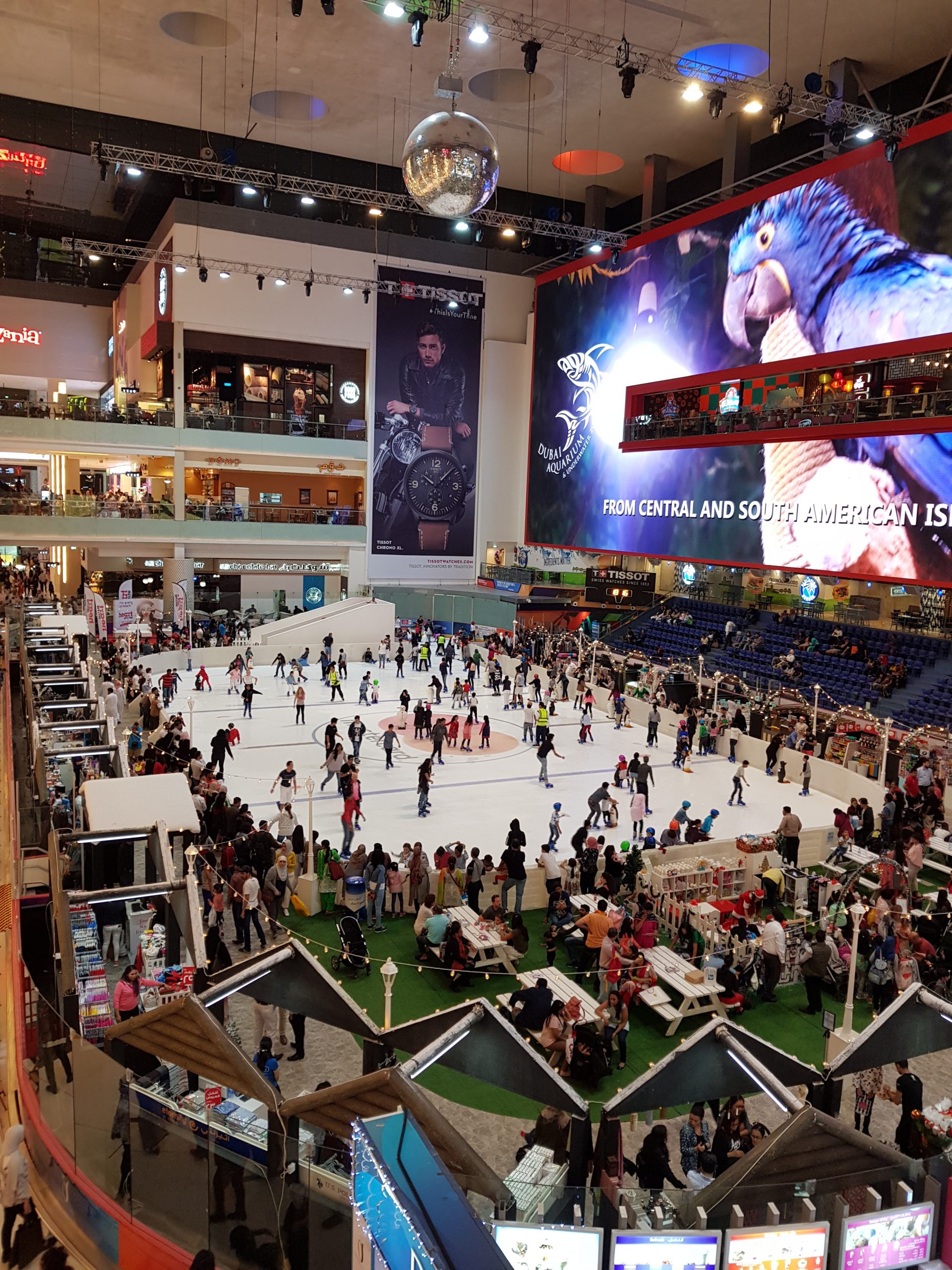 Indoor ijsbaan Dubai Mall Indoor ijsbaan Dubai Mall
