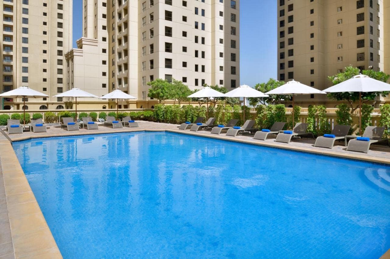 Duurzaam aparthotel Delta Hotels by Marriott Jumeirah Beach, Dubai Duurzaam aparthotel Delta Hotels by Marriott Jumeirah Beach, Dubai