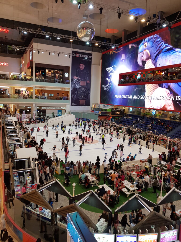 Indoor schaatsbaan Dubai