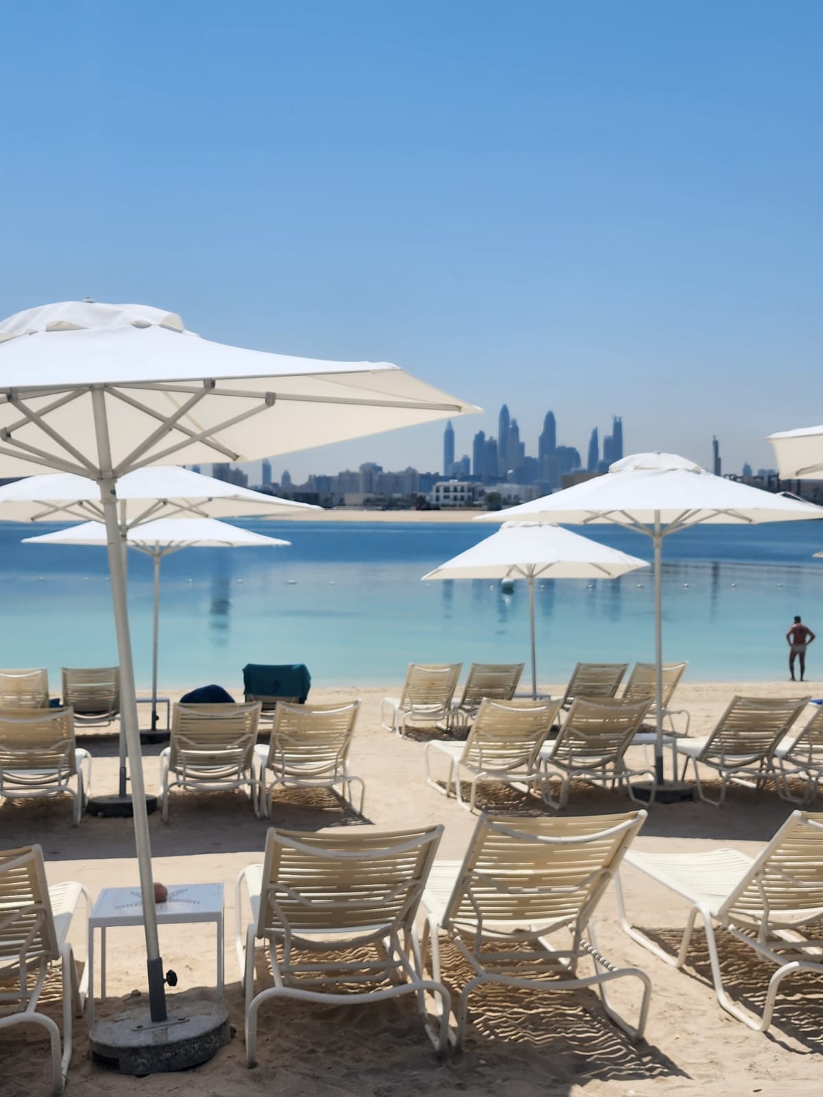 Privé strand Aquaventure waterpark, Dubai