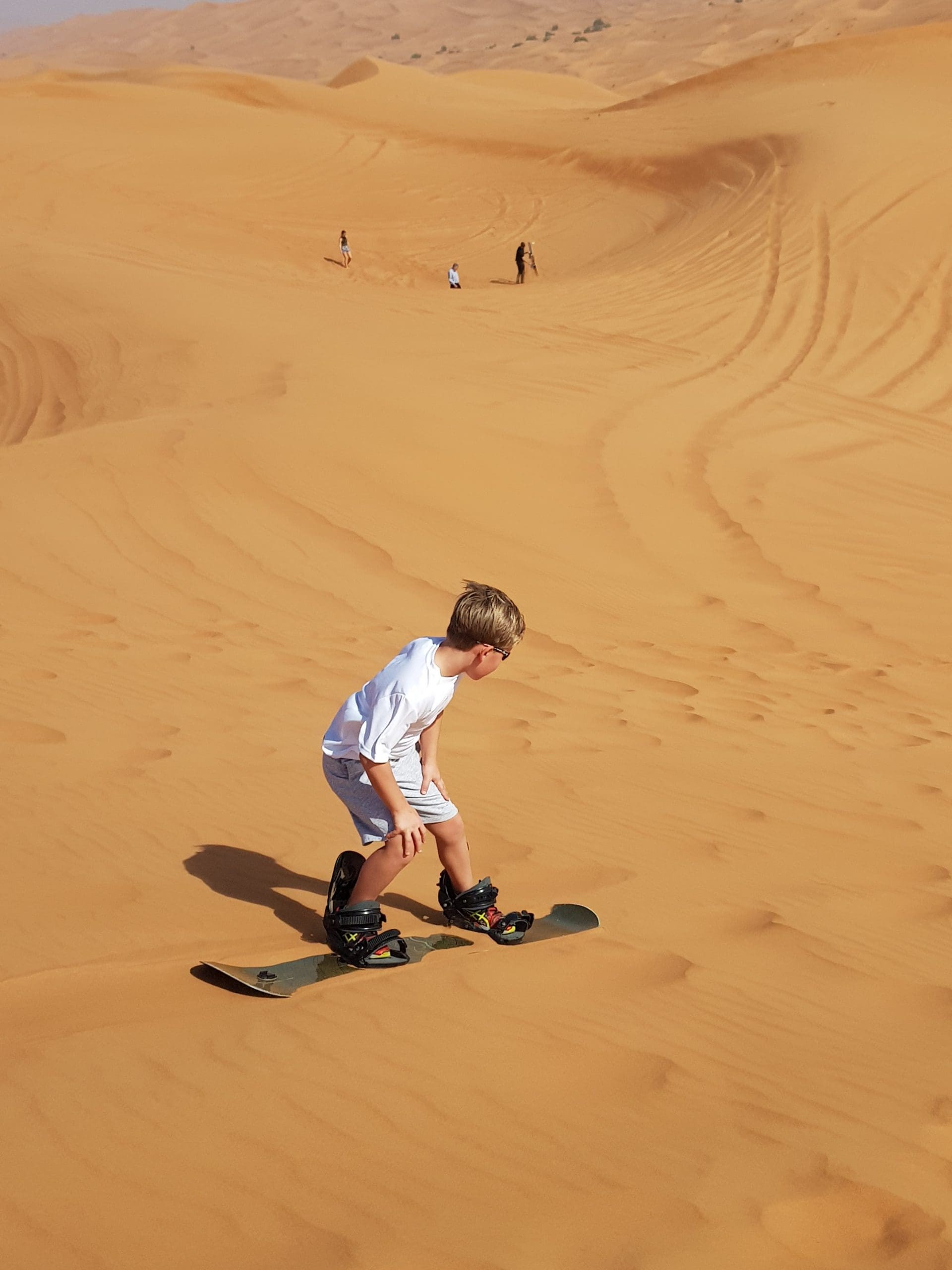 Sandboaden Dubai woestijn Sandboaden Dubai woestijn
