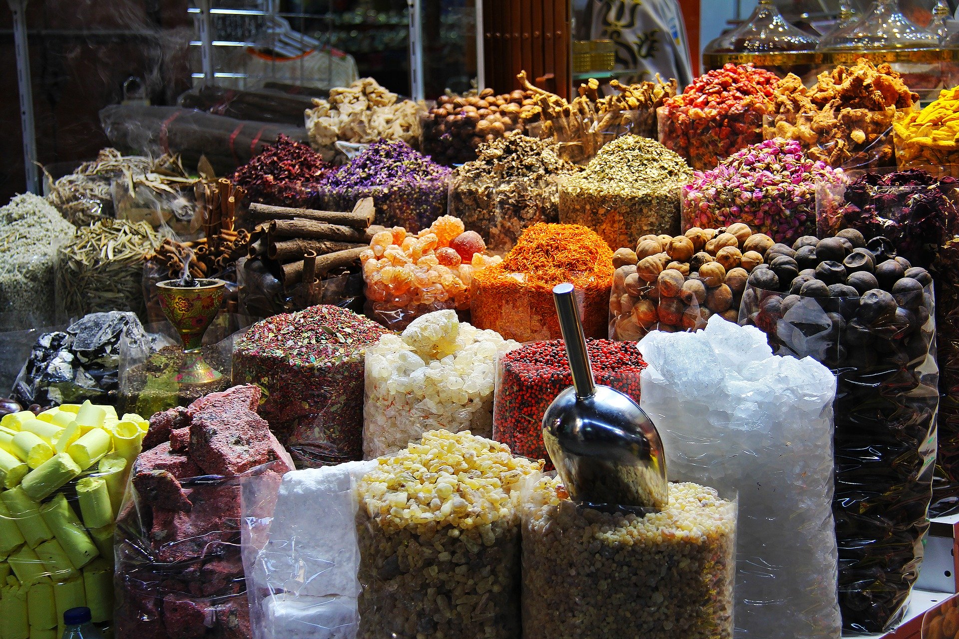 Spice souk Dubai / kruidenmarkt Dubai